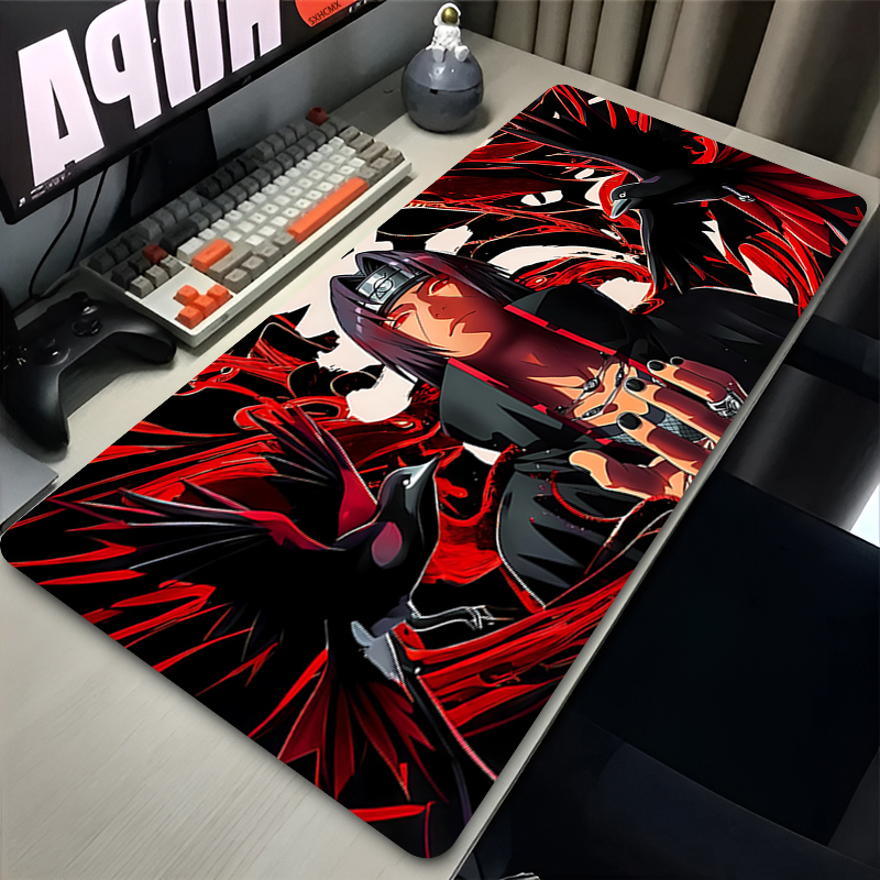 Gaming Keyboard Nearby - Mouse Pad Gamer Larger XXL Uchiha