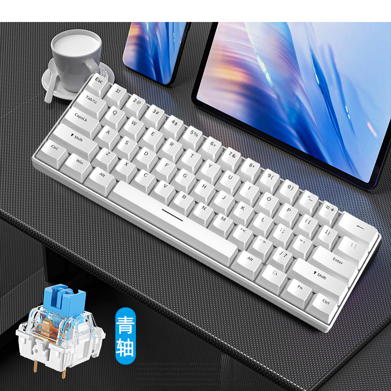 Gaming Keyboard Budget - Gaming keyboard white mechanical game USB