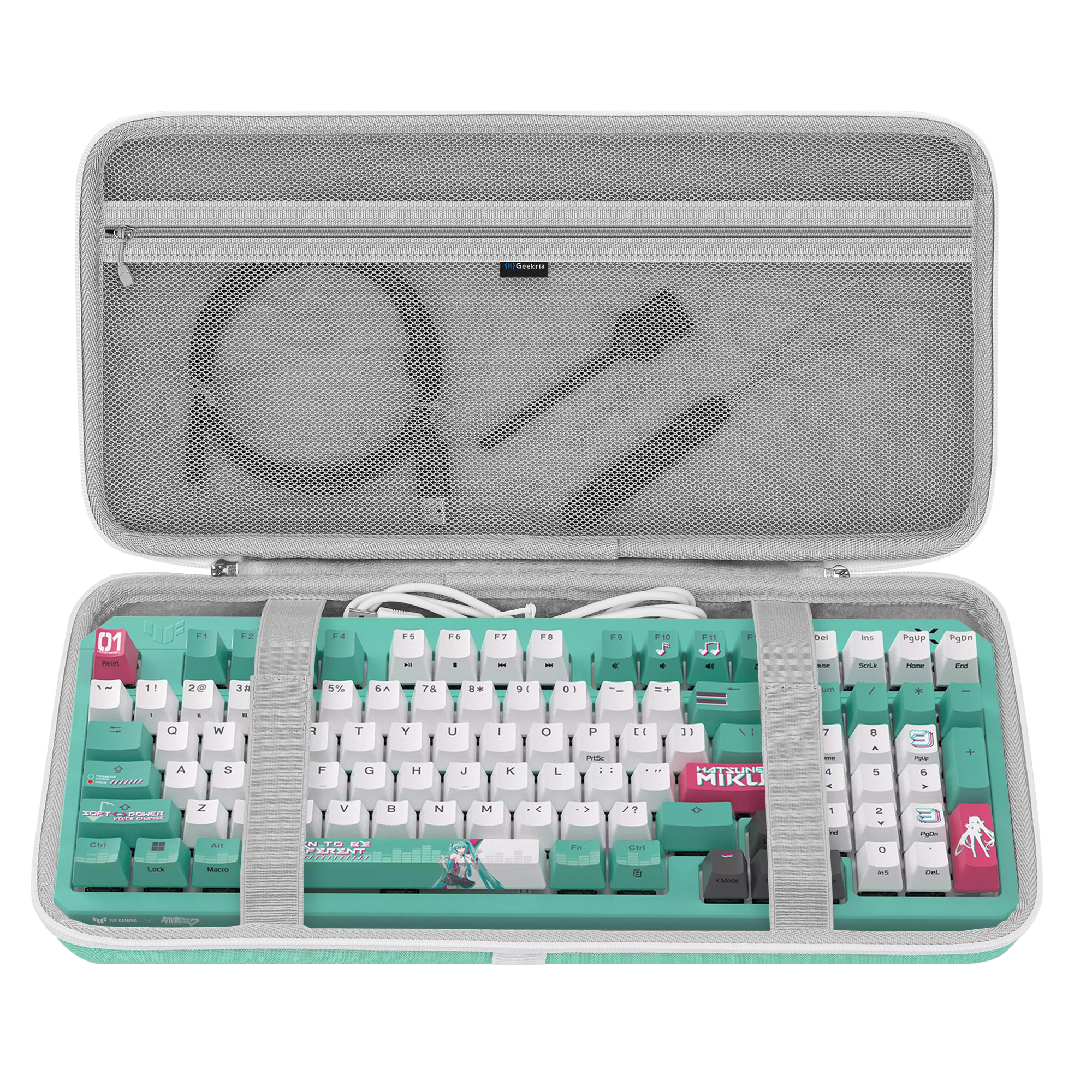 Gaming Keyboard Asus - Geekria Keyboard Case, Compatible with ASUS
