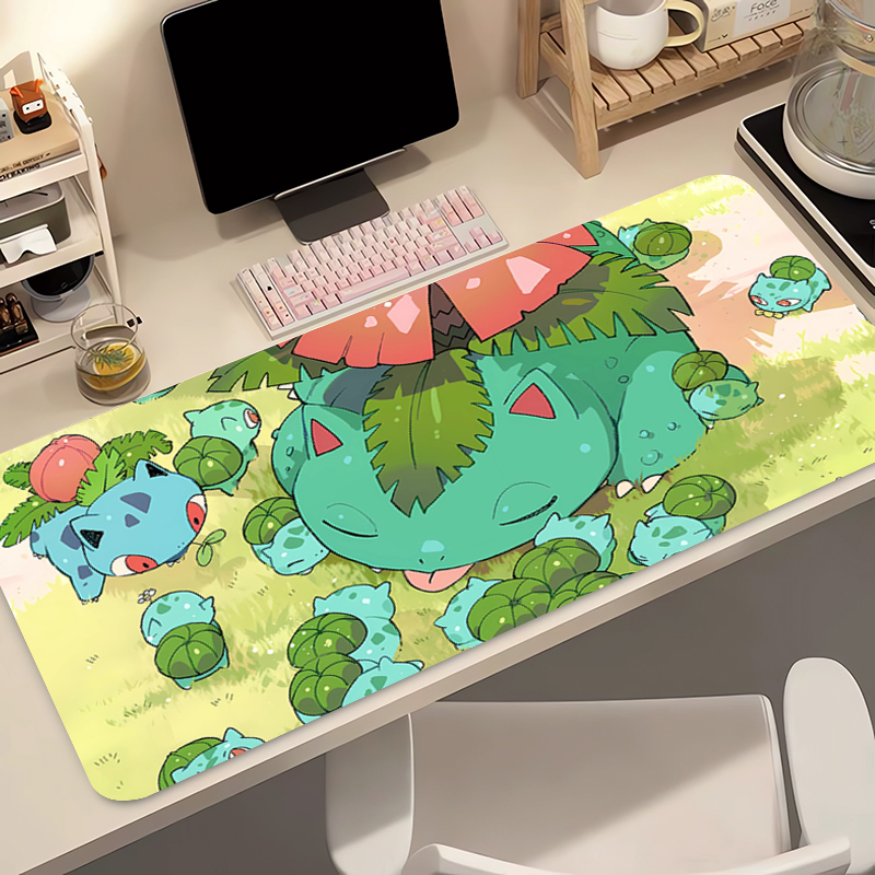 Gaming Keyboard Higround - Anime Mouse Pad Pokemon Bulbasaur Large