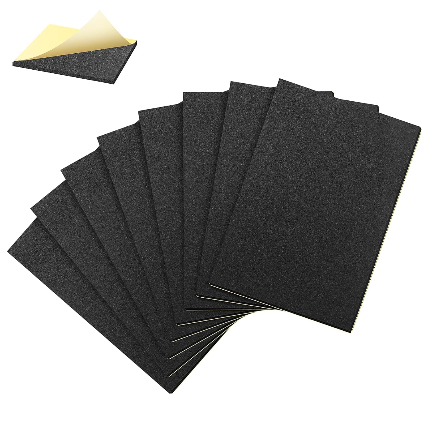 Foam Dampener Sheet - 8 Pcs 12x8x1/8in Closed Cell Neoprene