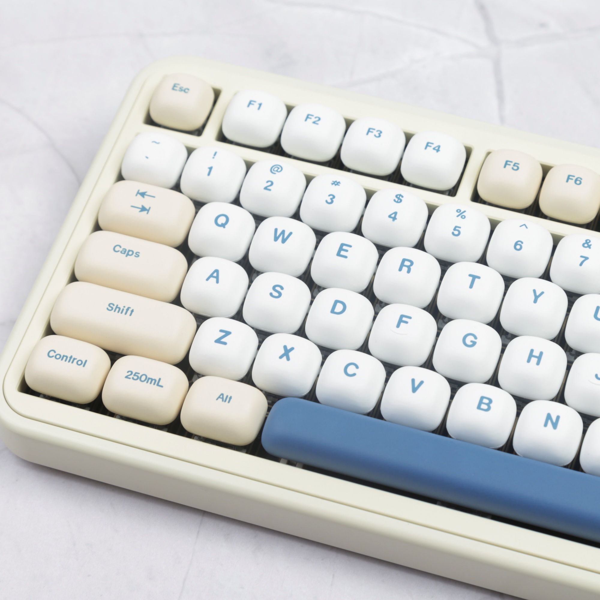 Gaming Keyboard Ergonomic - PBT Keyboard Keycap Dye Sublimation MOG