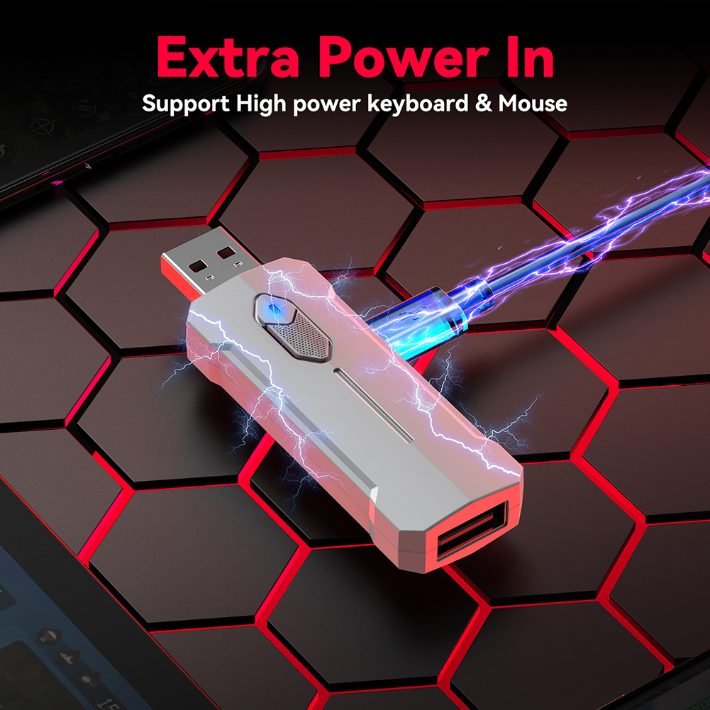 5 in 1 Mobile Game Converter K - đánh giá và giá Gaming Keyboard And Mouse Converter For Mobile