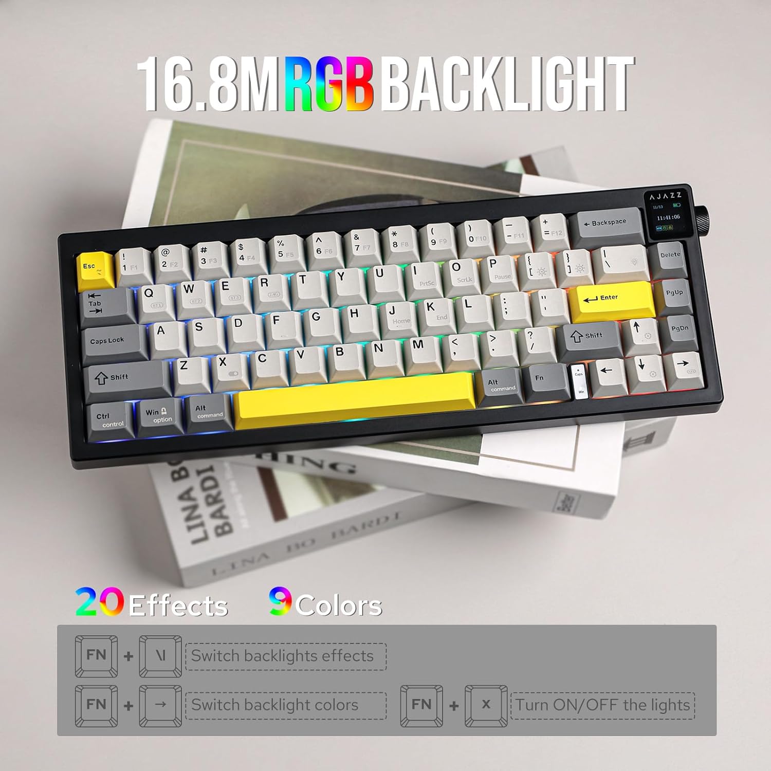 Ajazz AK650 Gaming Mechanical  - đánh giá và giá Gaming Keyboard Budget