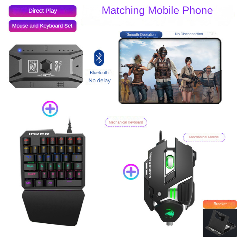 M1 Pro Gamepad Mobile Phone Ga - đánh giá và giá Gaming Keyboard And Mouse Wireless