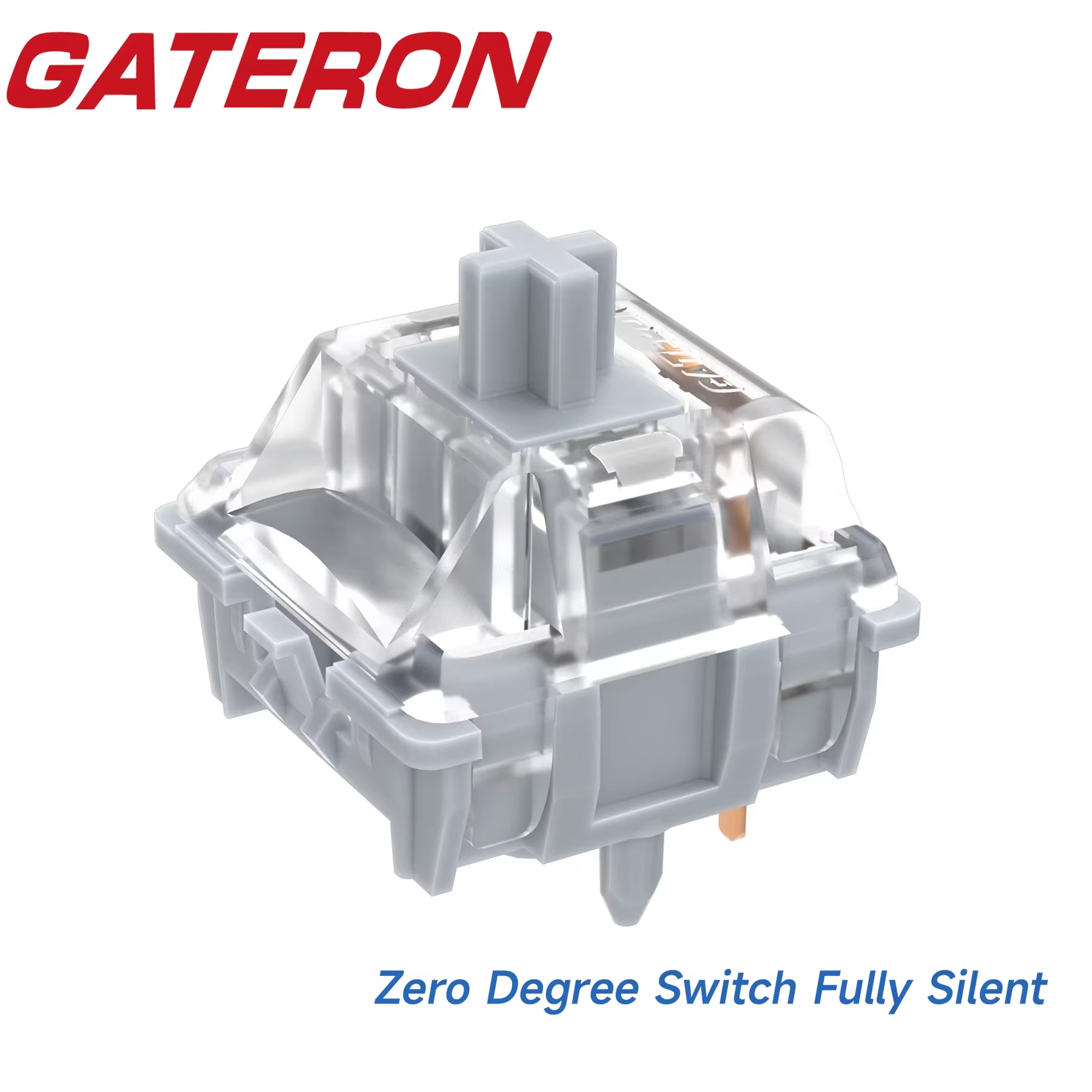 Gateron 0° Zero Silent Switch  - đánh giá và giá Gaming Keyboard No Number Pad