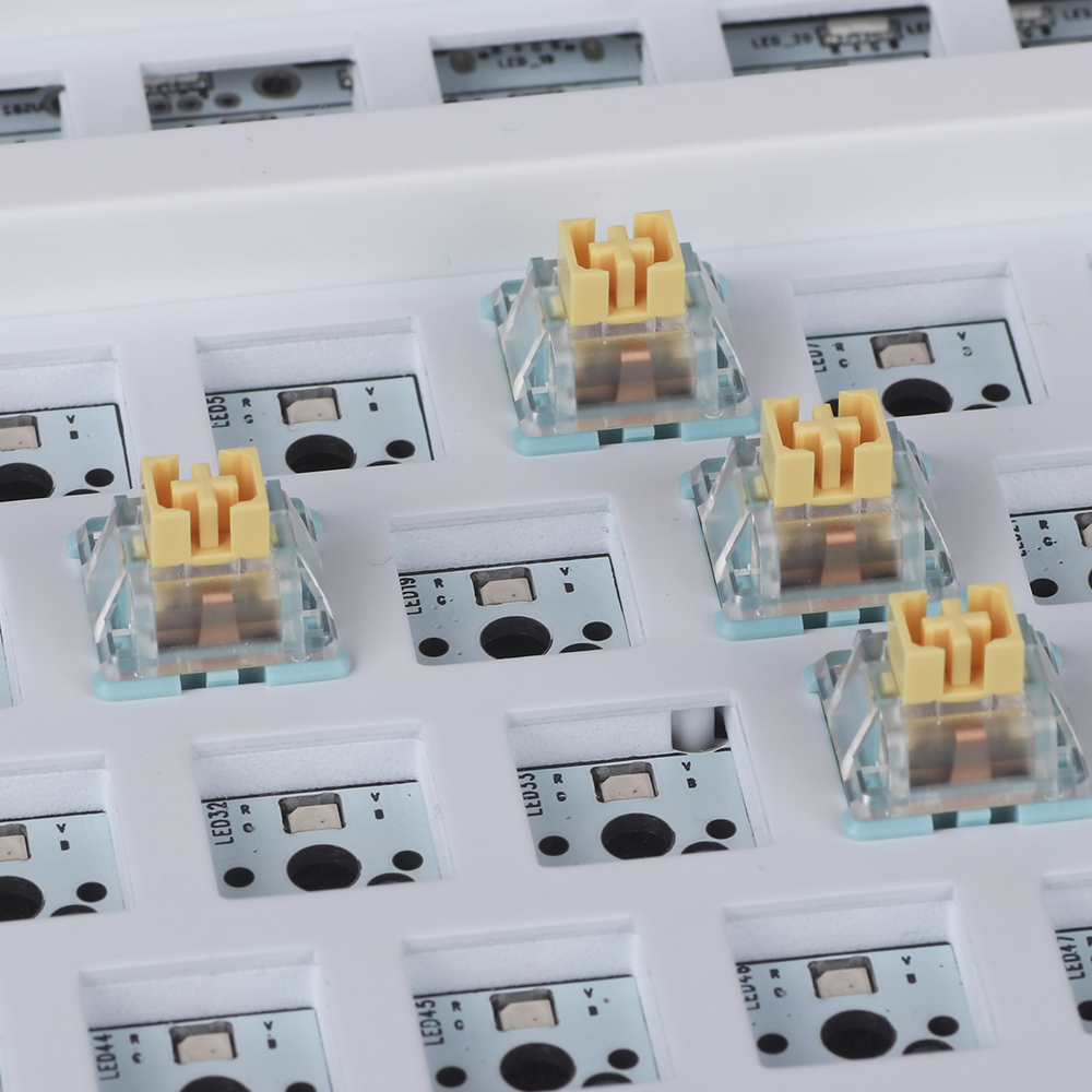 35 Pieces EPOMAKER Sea Salt Si - đánh giá và giá Gaming Keyboard Mechanical Wireless