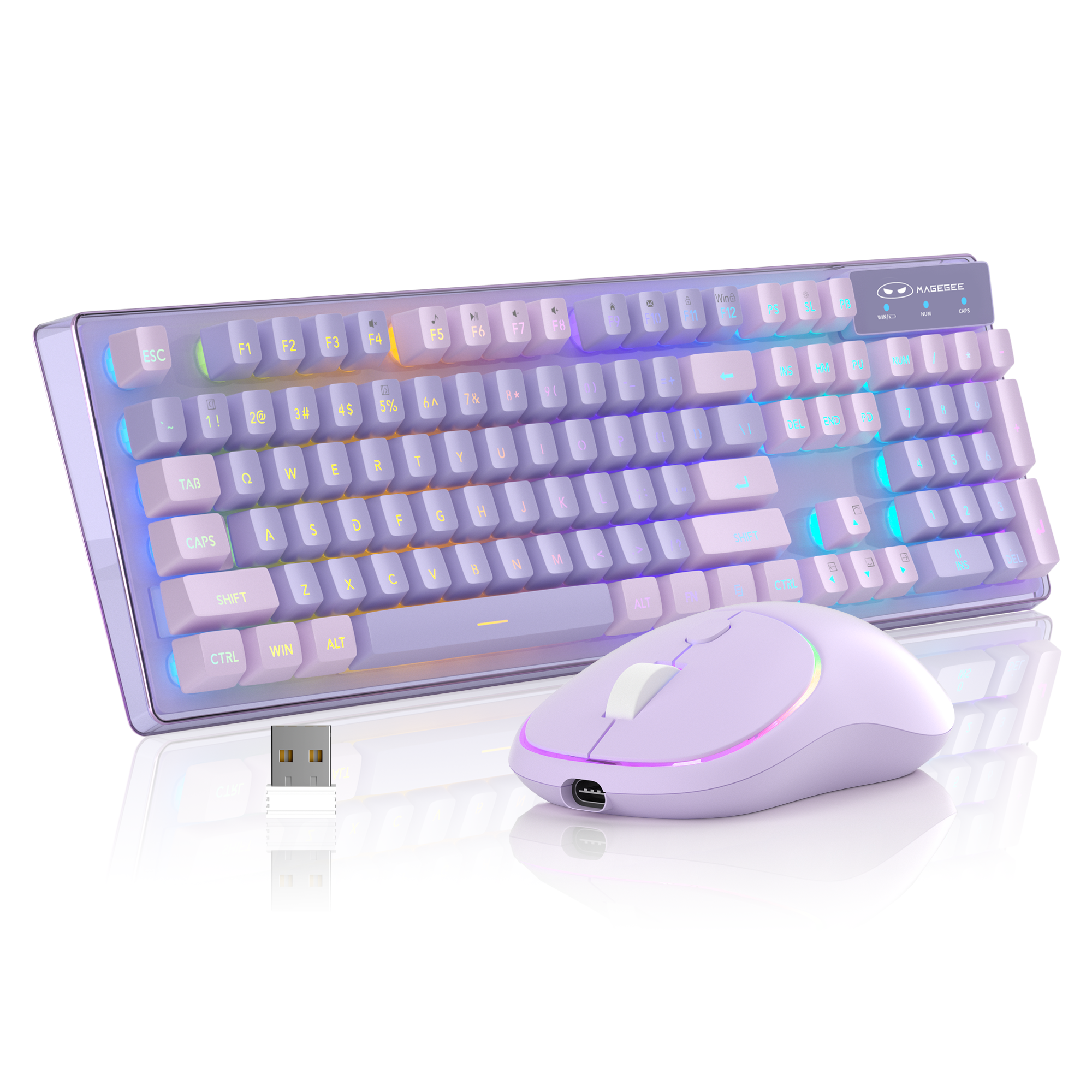 MageGee V550 Wireless Gaming K - đánh giá và giá Gaming Keyboard Ergonomic