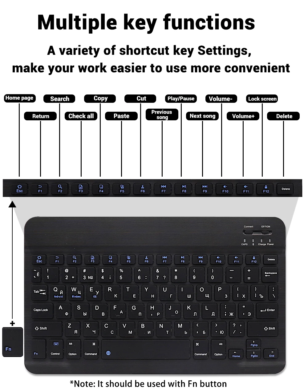READ YYEAH RGB Backlit Bluetoo - đánh giá và giá Gaming Keyboard And Mouse Wireless