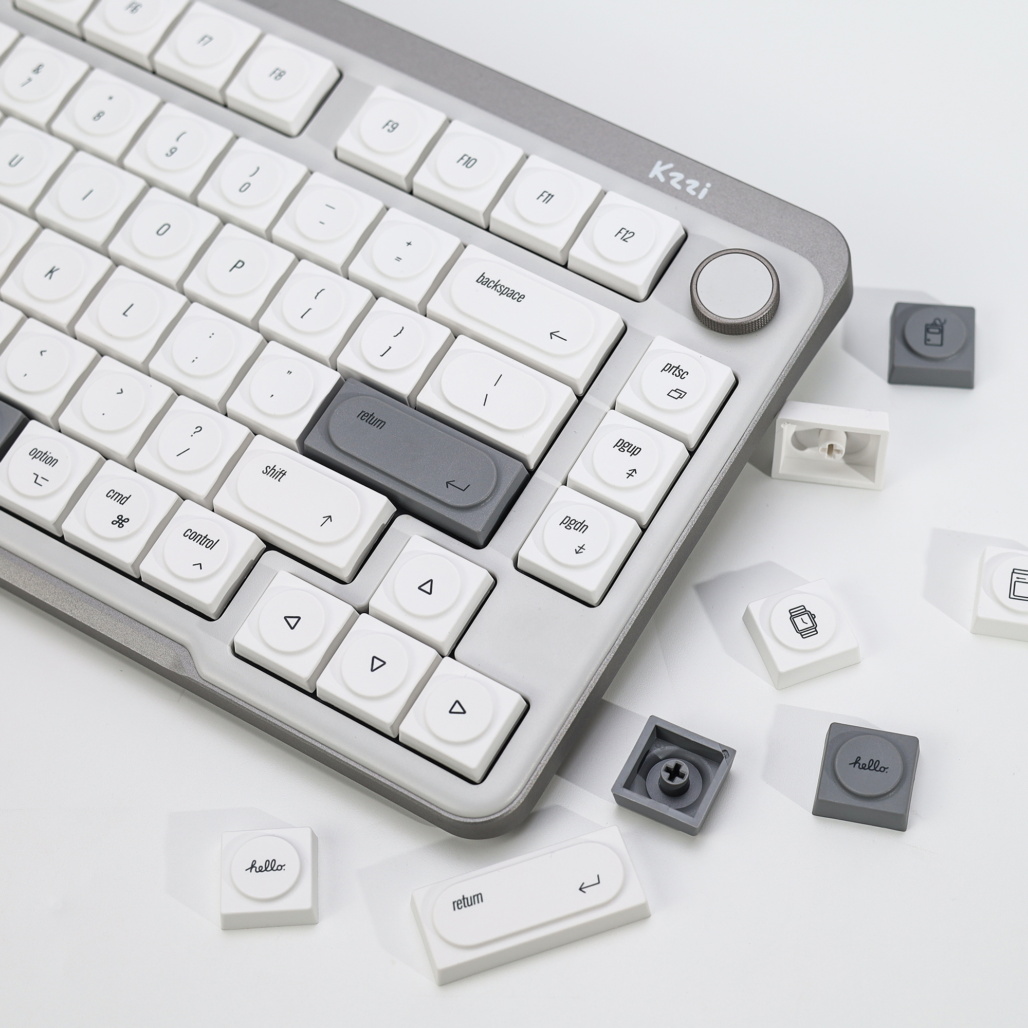 KBDiy Doys Keycaps Retro MAC S - đánh giá và giá Keyboard Gaming Mac