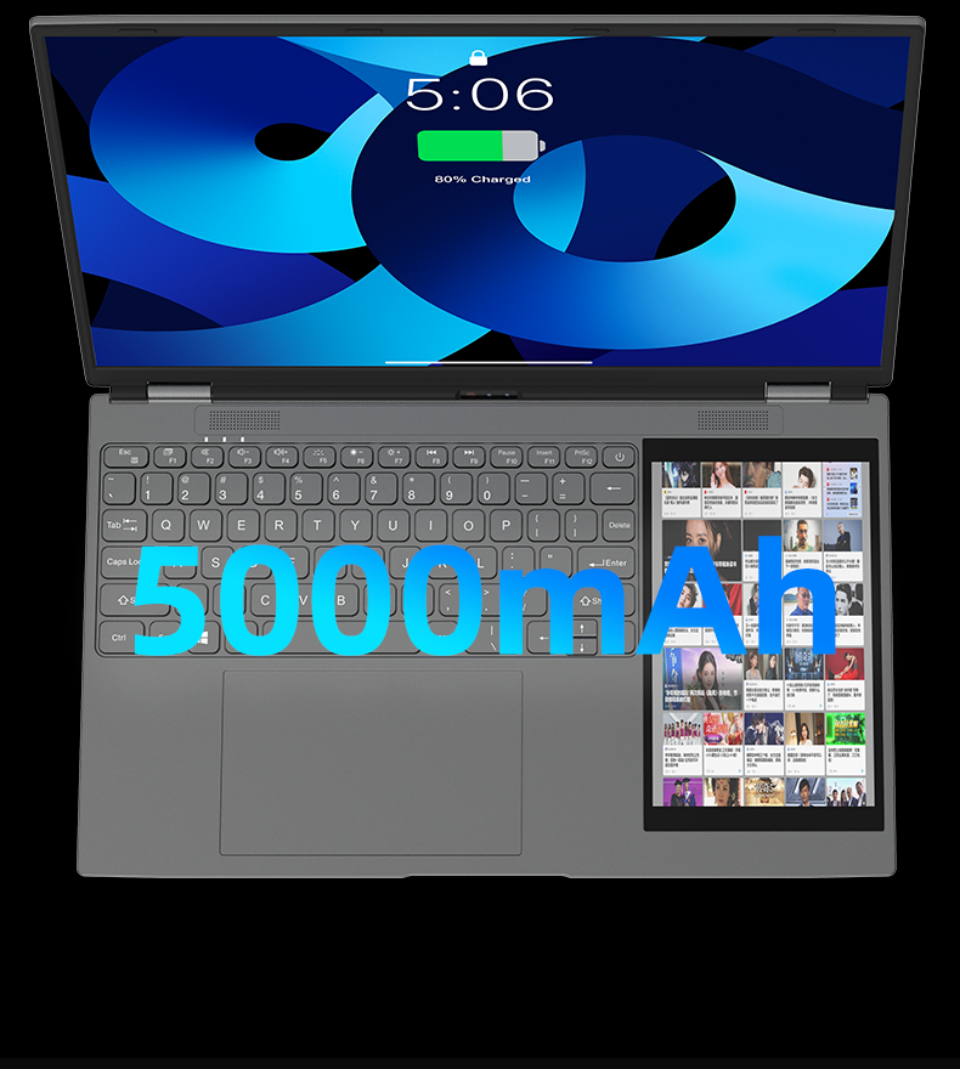 Dual Screen Laptop 15.6