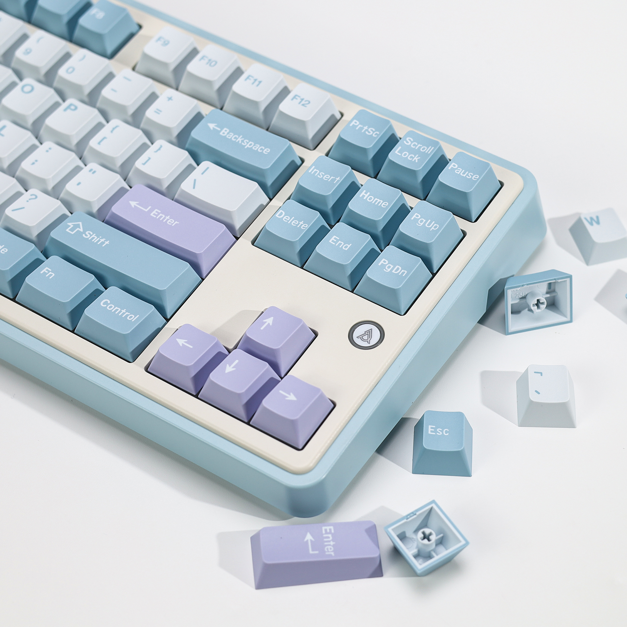 KBDiy Illusion Keycap Retro PB - đánh giá và giá Gaming Keyboard No Number Pad