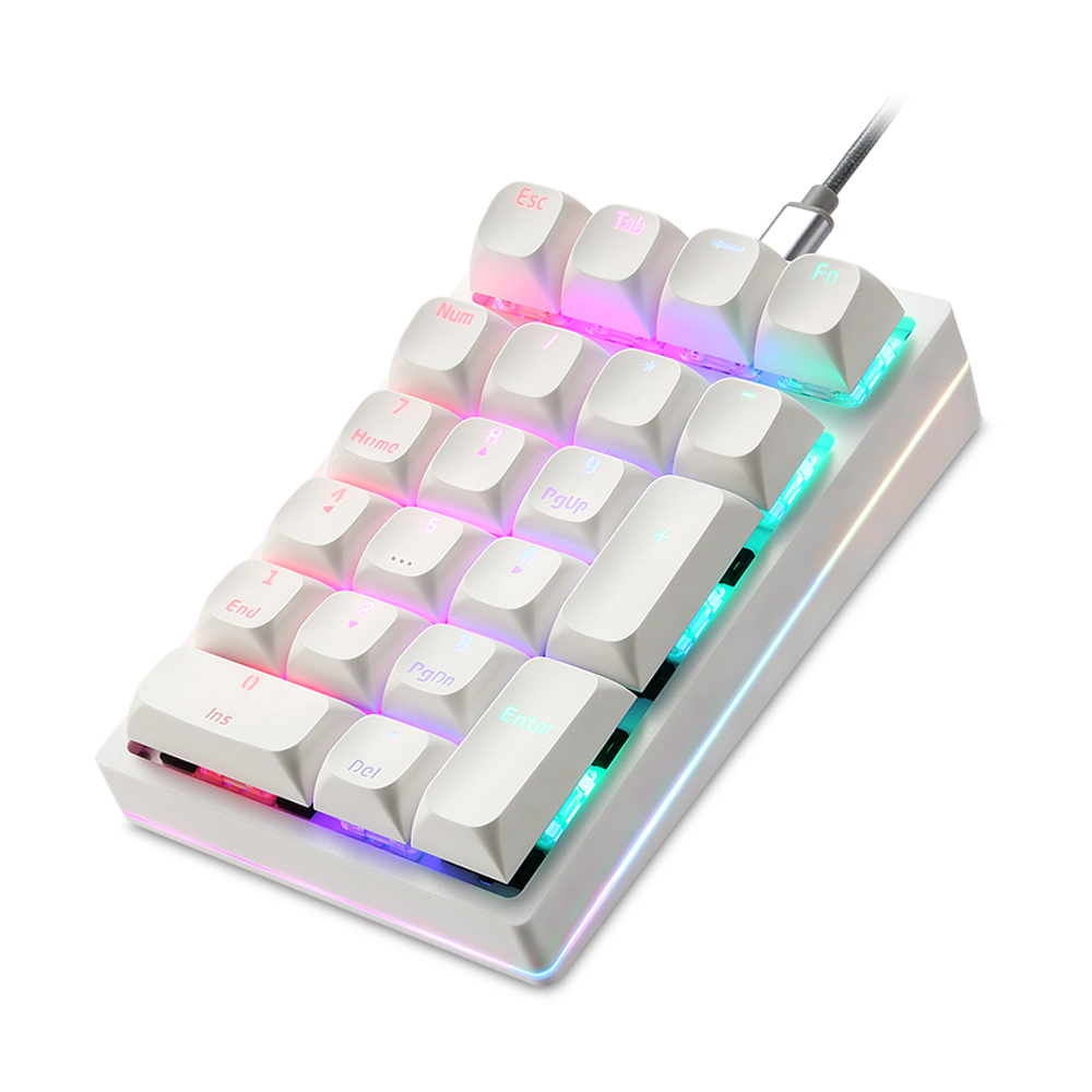 K24Pro 21Keys Number Pad Mecha - đánh giá và giá Gaming Keyboard No Number Pad