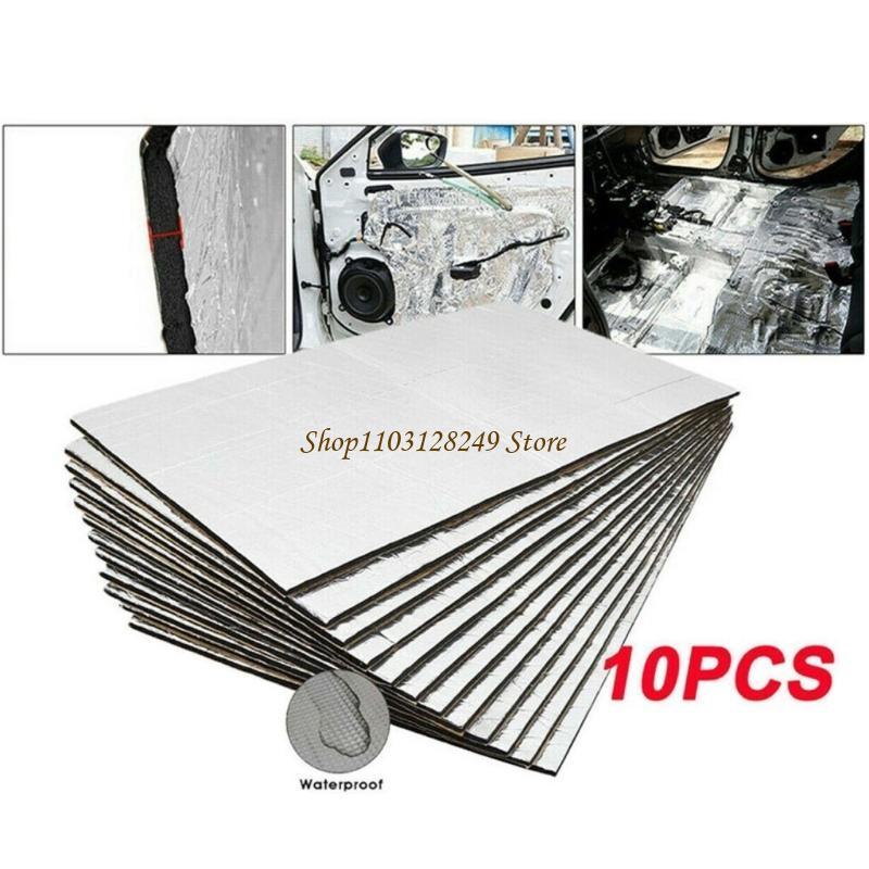 10Pcs Car Soundproofing Foam M - đánh giá và giá Foam Dampener Sheet
