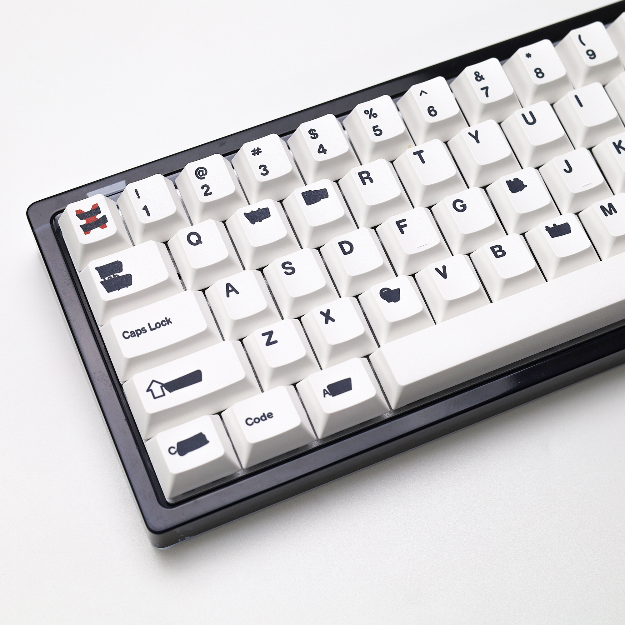 KBDiy Retro GMK Redacted Keyca - đánh giá và giá Gaming Keyboard No Number Pad