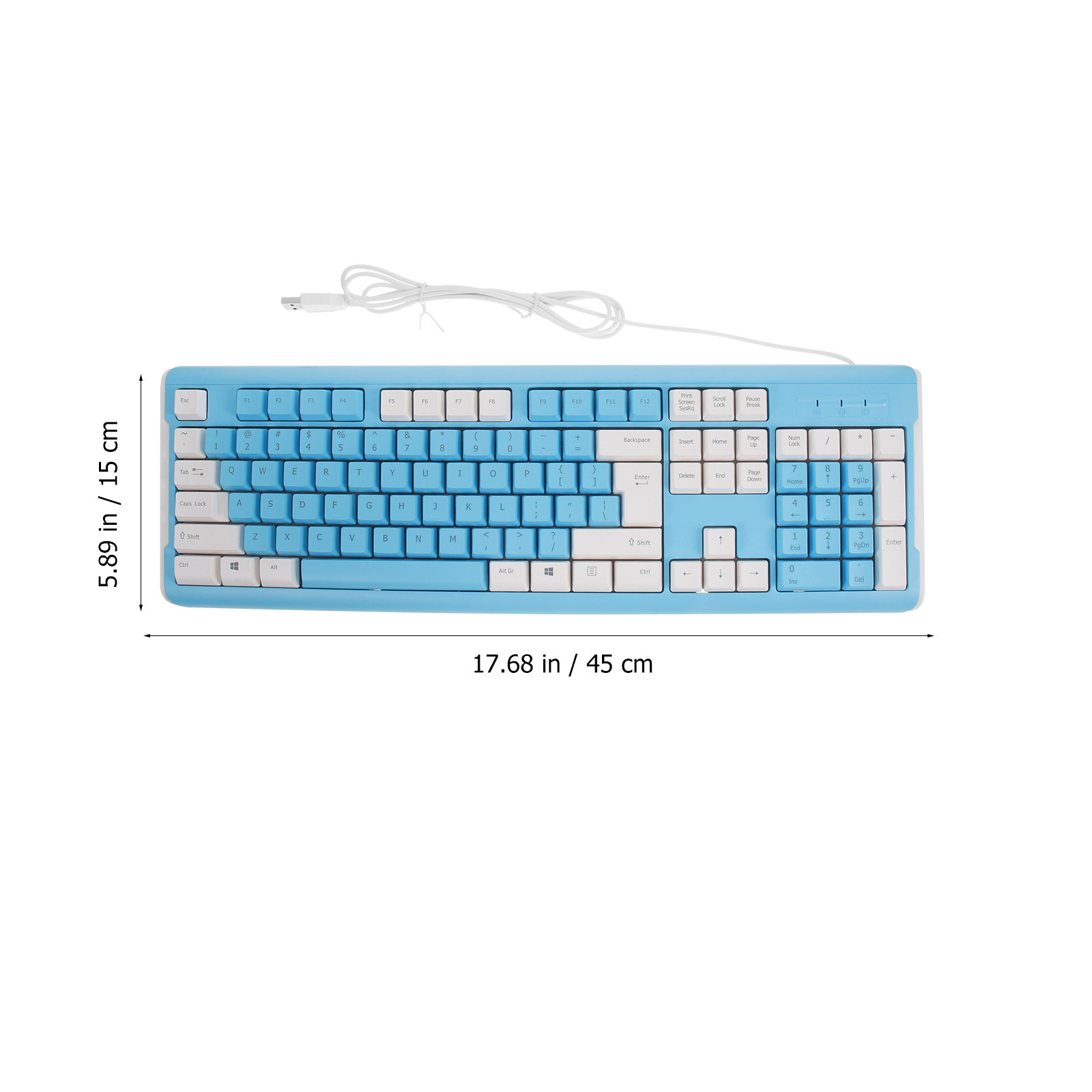 Premium ABS USB Gaming Keyboar - đánh giá và giá Gaming Keyboard No Number Pad