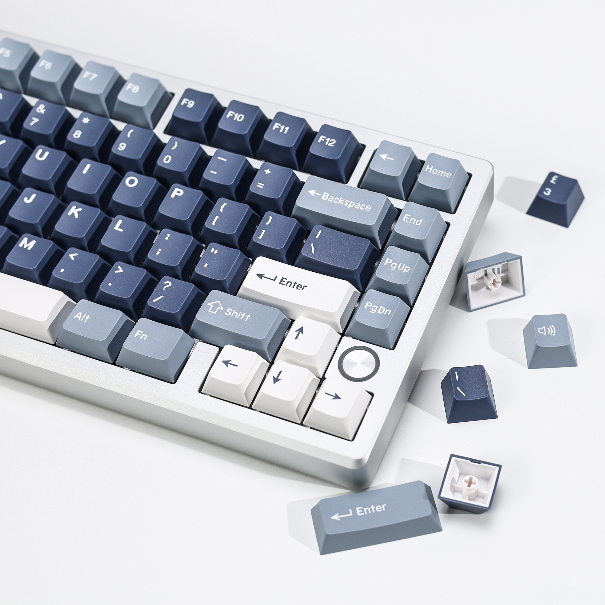 KBDiy Fishing Keycaps ISO PBT  - đánh giá và giá Gaming Keyboard No Number Pad