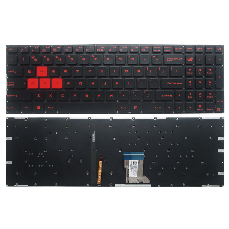 GZEELE English US Backlit Lapt - đánh giá và giá Gaming Keyboard Asus