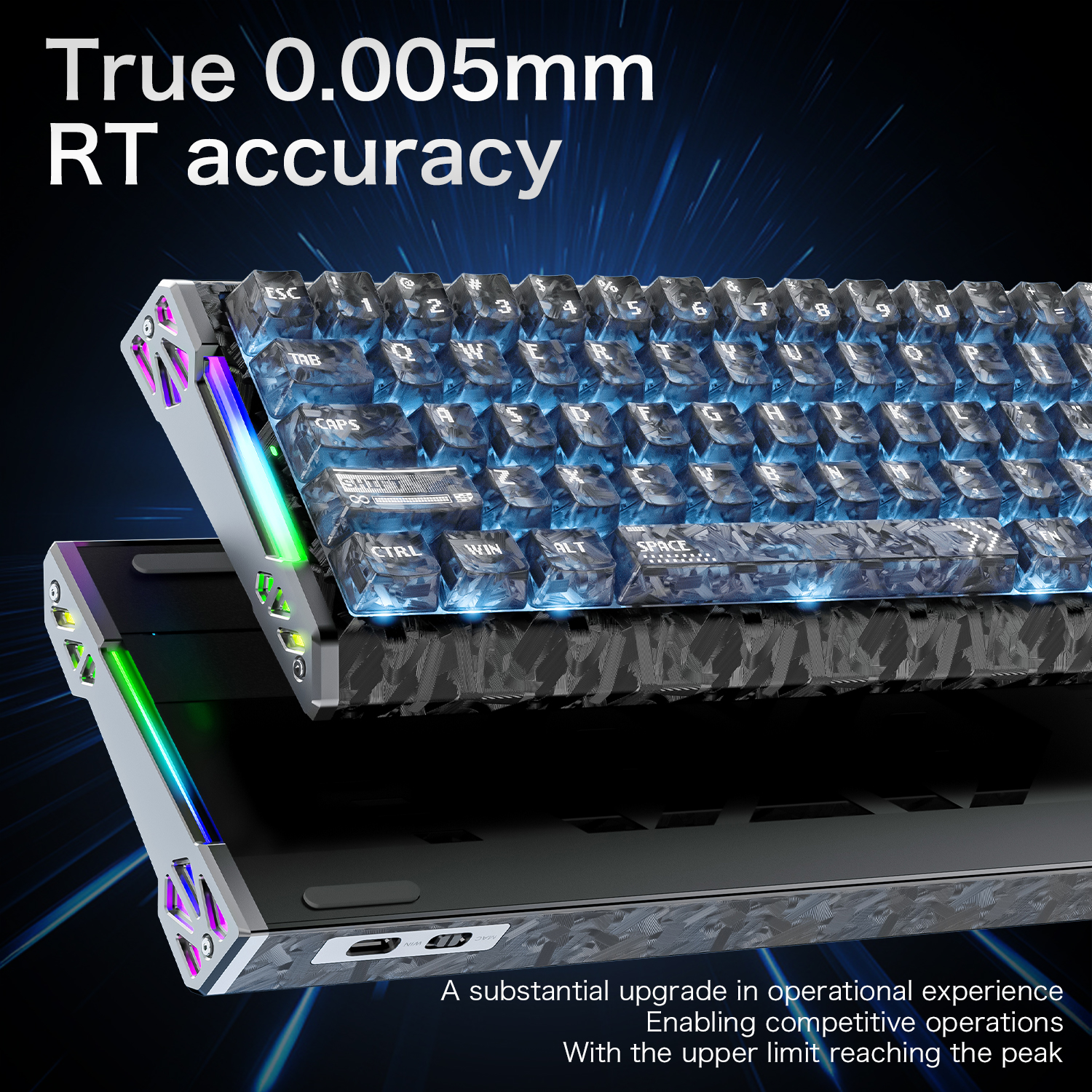 ATTACK SHARK R68 HE  magnetic  - đánh giá và giá Keyboard Gaming Mac