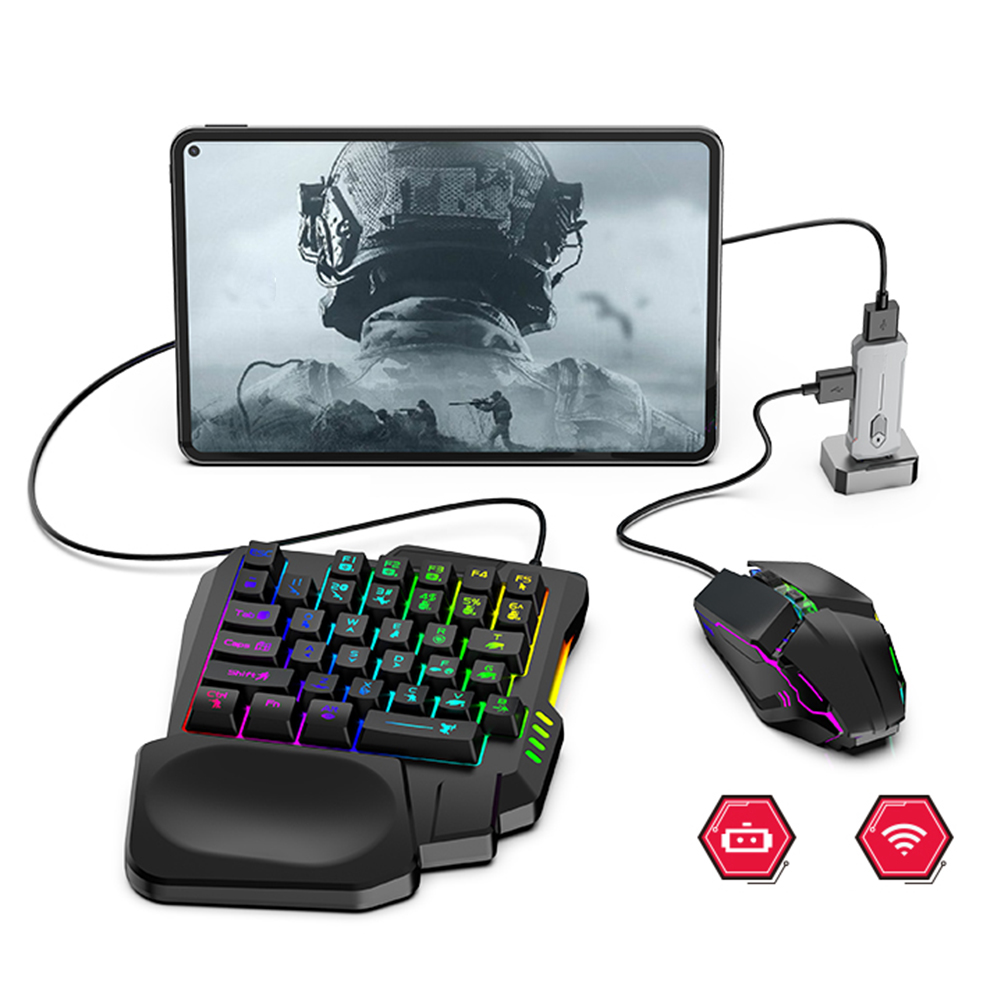 5 in 1 Mobile Game Converter K - đánh giá và giá Gaming Keyboard And Mouse Converter For Mobile