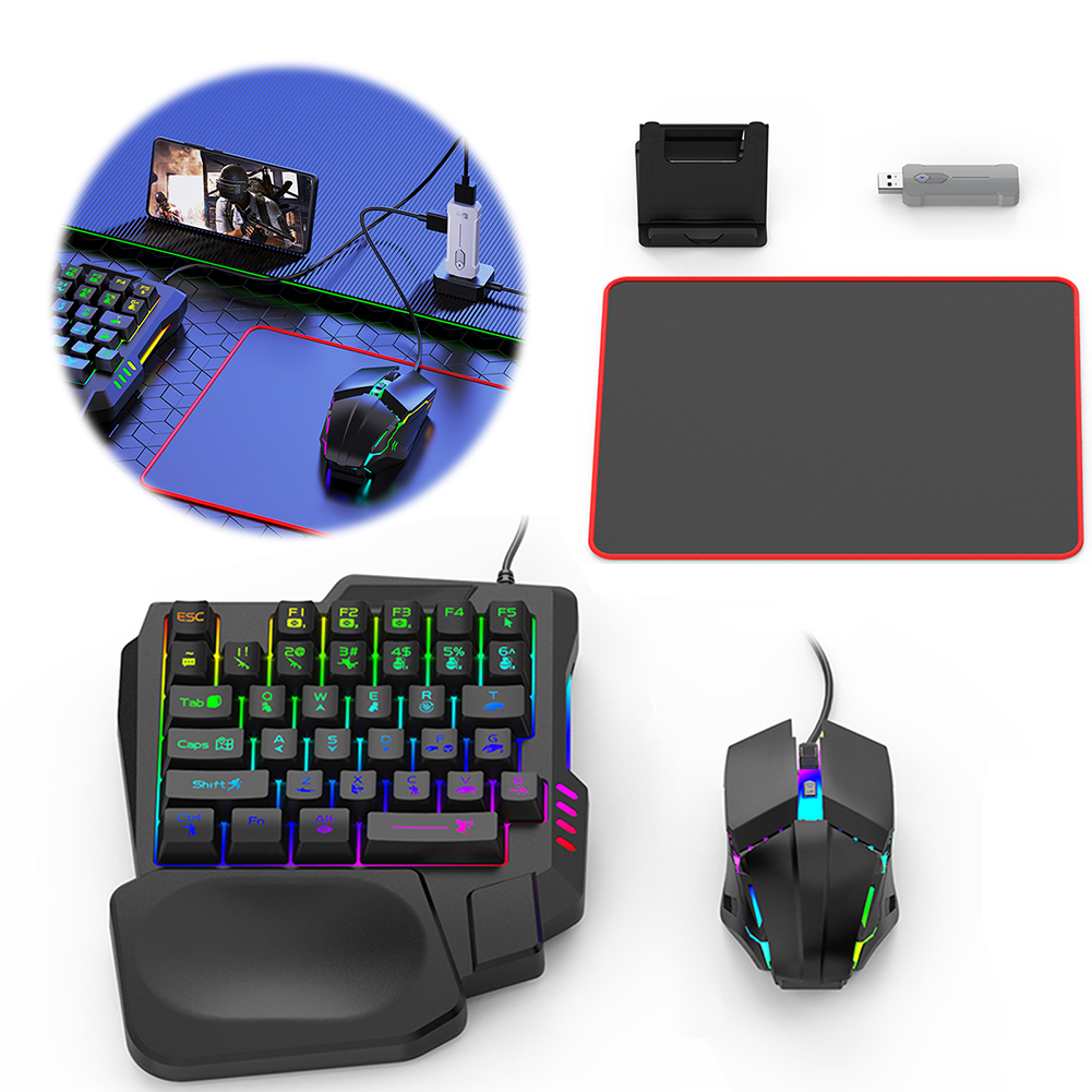 5 in 1 Mobile Game Converter K - đánh giá và giá Gaming Keyboard And Mouse Converter For Mobile