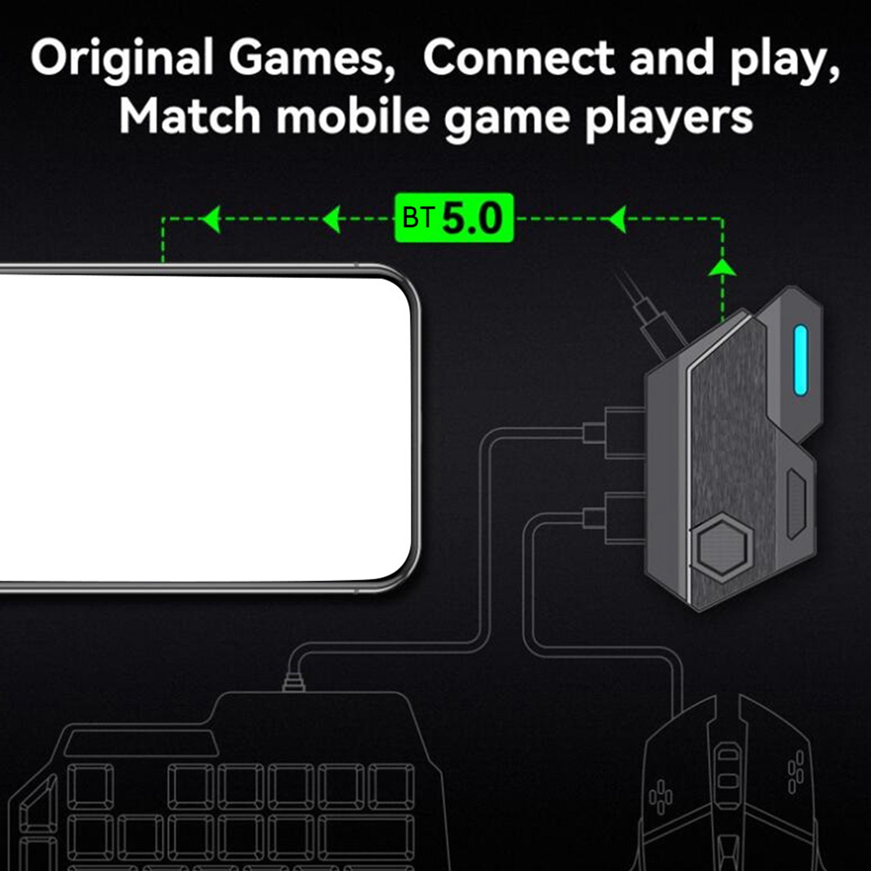 Reliable~ Gamepad Mobile For P - đánh giá và giá Gaming Keyboard And Mouse Converter For Mobile
