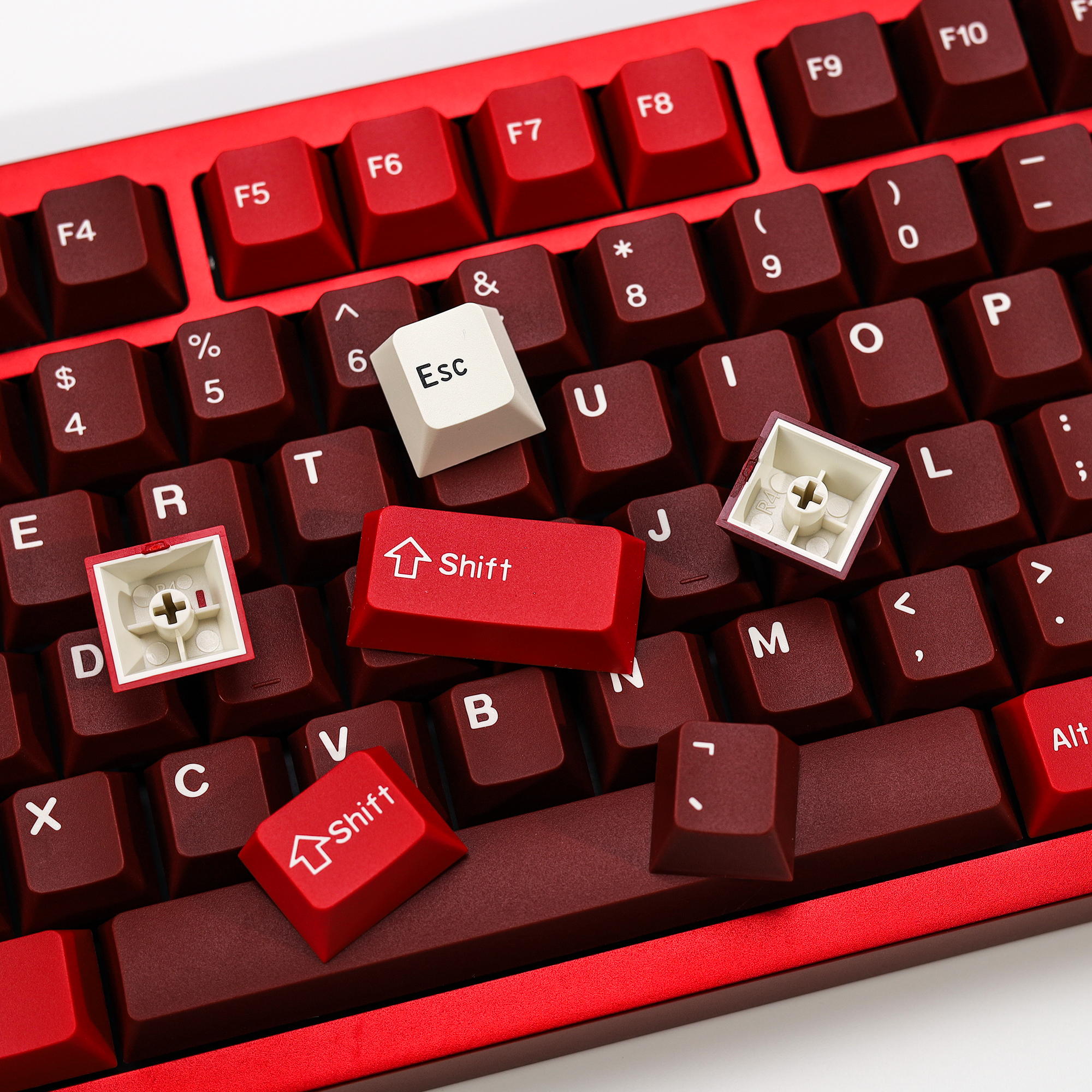 KBDiy GMK Jamon Keycap Red Ret - đánh giá và giá Gaming Keyboard No Number Pad