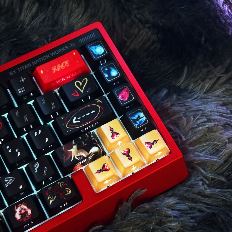 Faker Hall of Fame Ahri themed - đánh giá và giá Gaming Keyboard Hall Effect