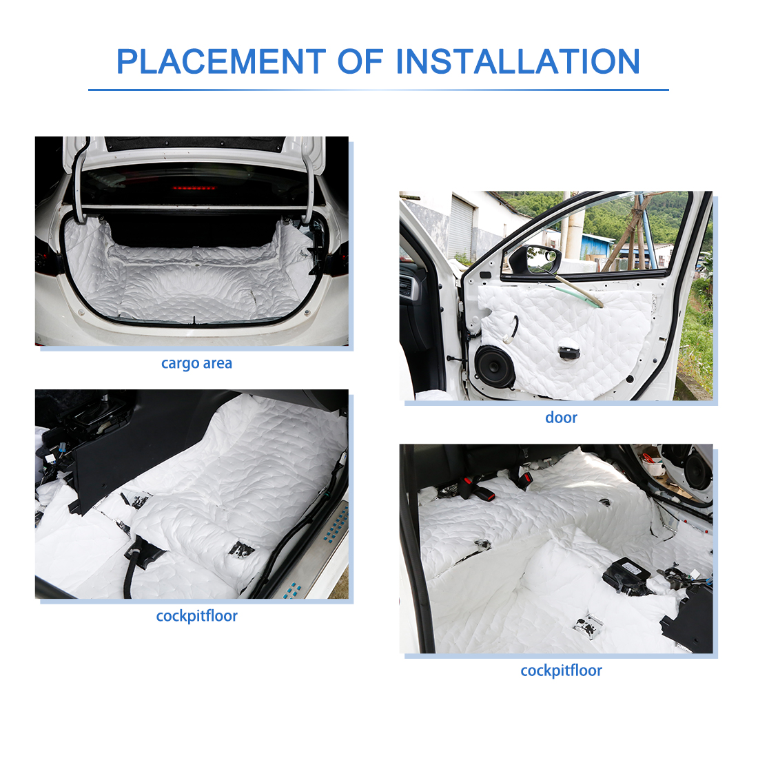 Uxcell 50x80cm Car Audio Stere - đánh giá và giá Foam Dampener Sheet