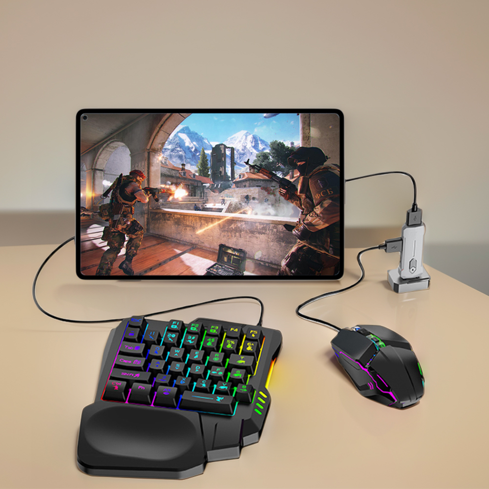 5 in 1 Mobile Game Converter K - đánh giá và giá Gaming Keyboard And Mouse Converter For Mobile