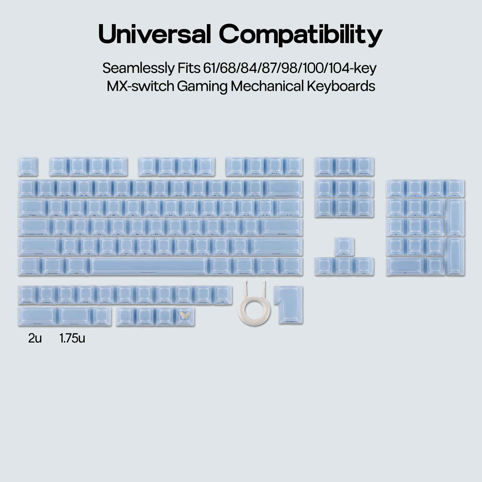 EPOMAKER Lusterfly Jelly Keyca - đánh giá và giá Gaming Keyboard Mechanical Wireless