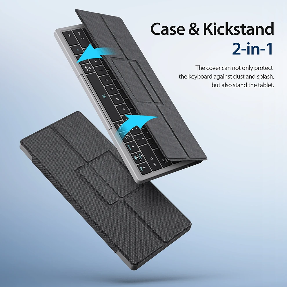 Bluetooth Keyboard Folding Key - đánh giá và giá Gaming Keyboard Budget
