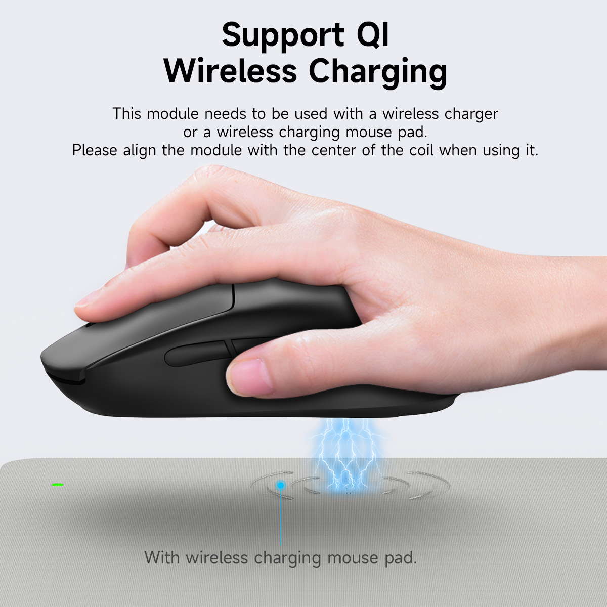 Qi Wireless Mouse Module for L - đánh giá và giá Gaming Keyboard Ergonomic