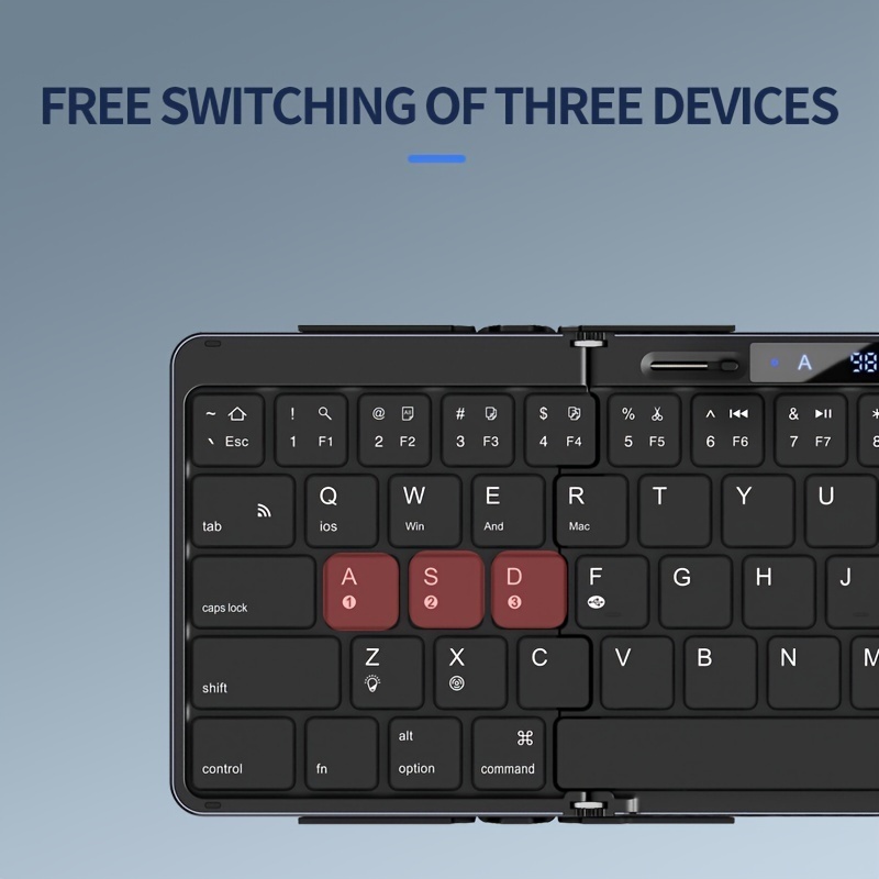 Foldable Bluetooth Keyboard Wi - đánh giá và giá Gaming Keyboard Budget