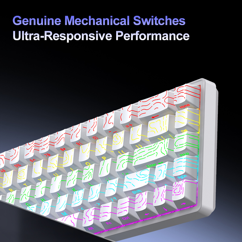 A68 Mini Mechanical Keyboard,A - đánh giá và giá Gaming Keyboard Budget