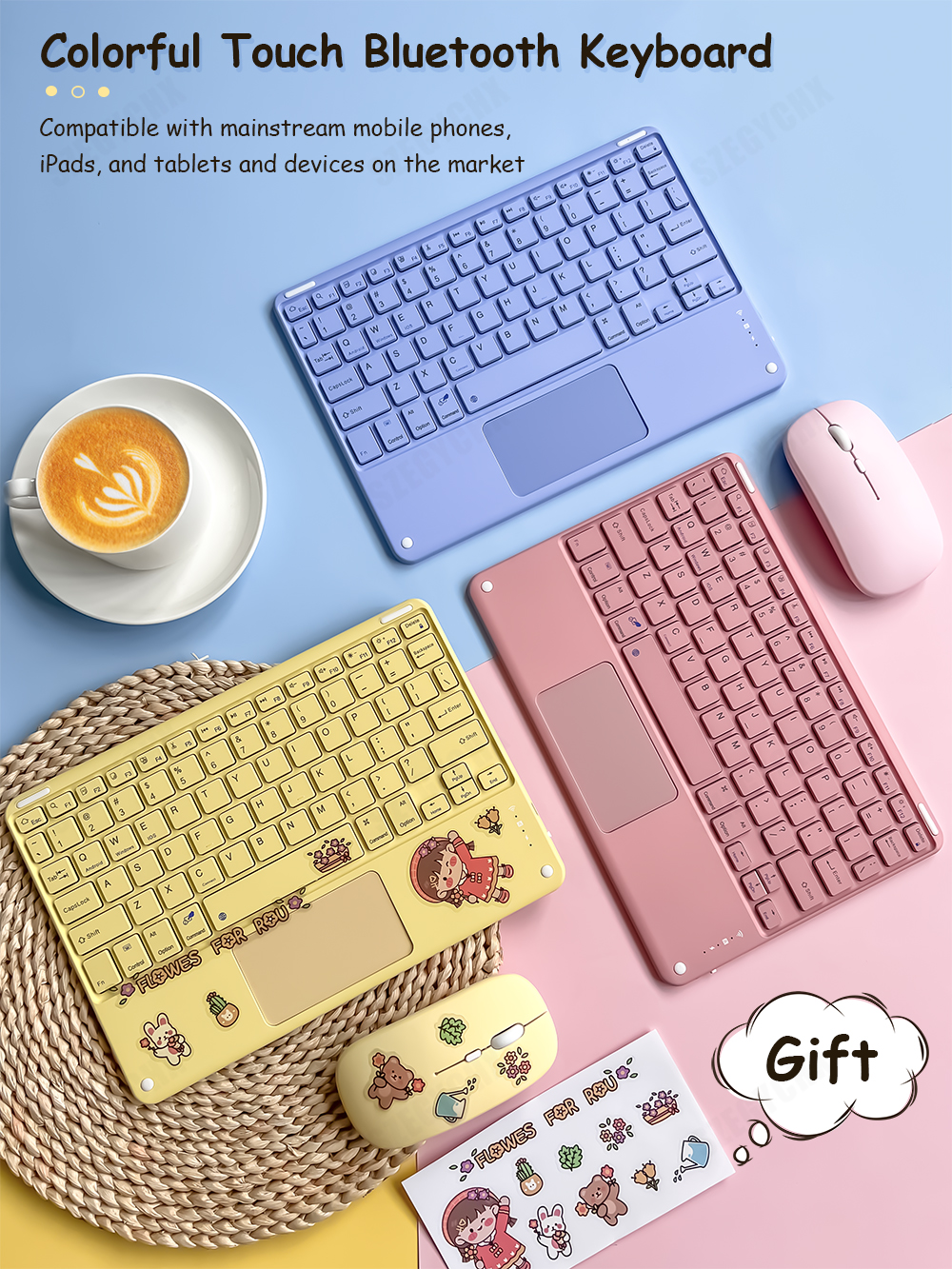 Tablet Android IOS Windows For - đánh giá và giá Gaming Keyboard And Mouse Wireless