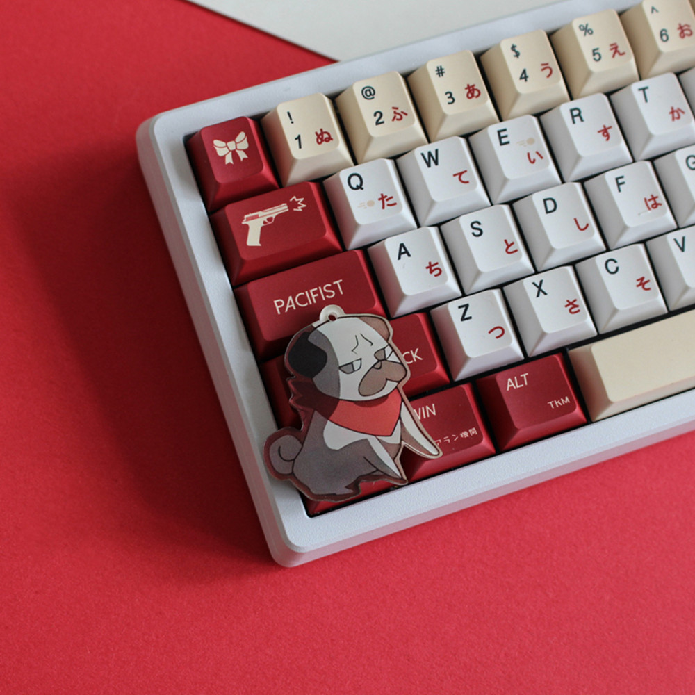 Lycoris Recoil Anime PBT Keyca - đánh giá và giá Gaming Keyboard Ergonomic