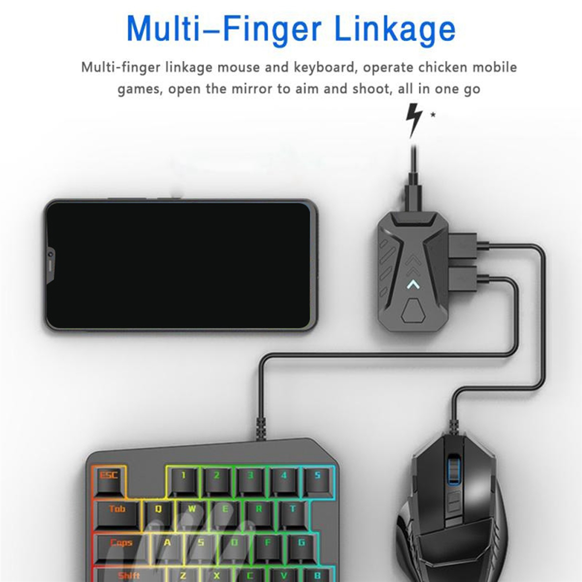 A57G-Keyboard and Mouse Conver - đánh giá và giá Gaming Keyboard And Mouse Converter For Mobile